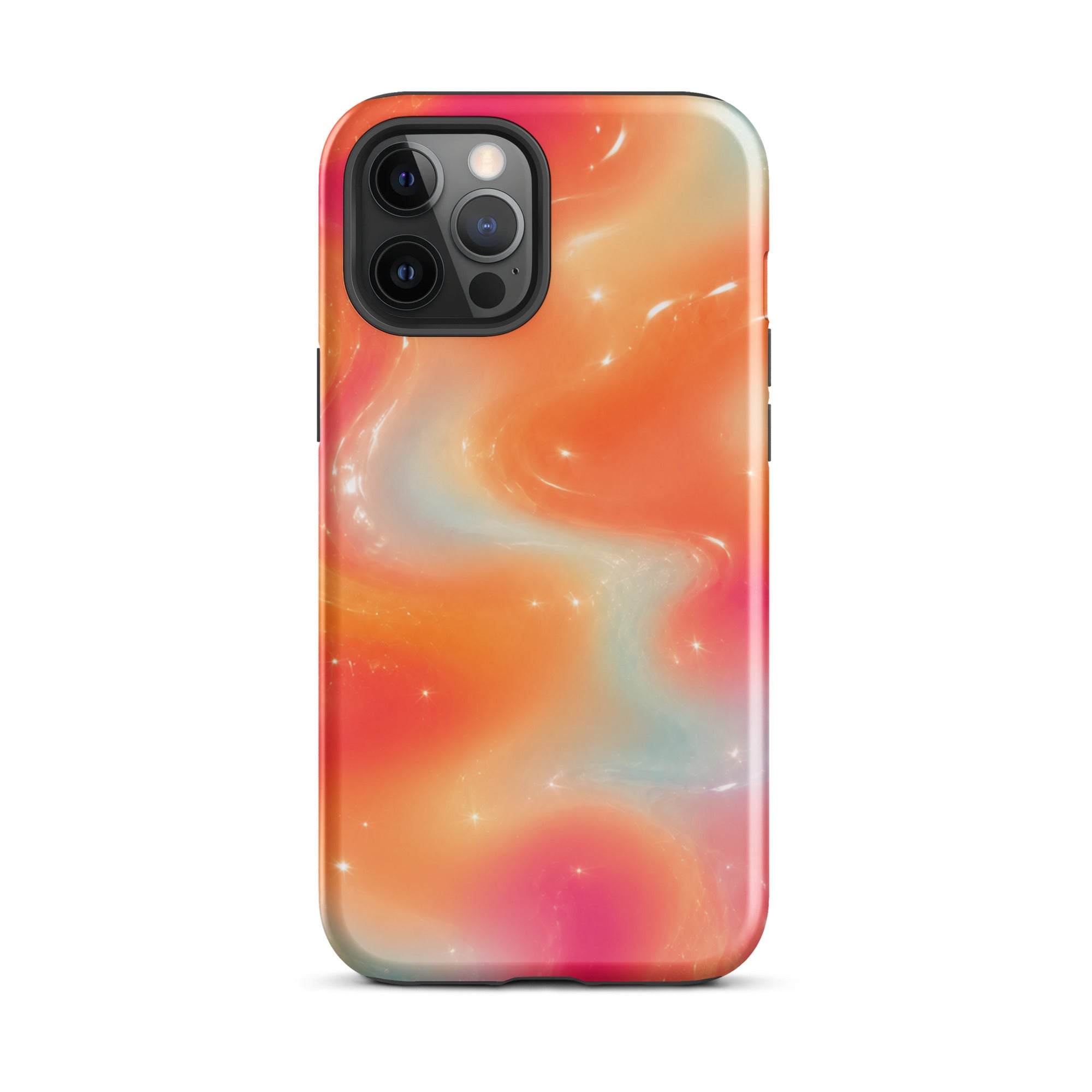 Colorful iPhone case with precise cutouts