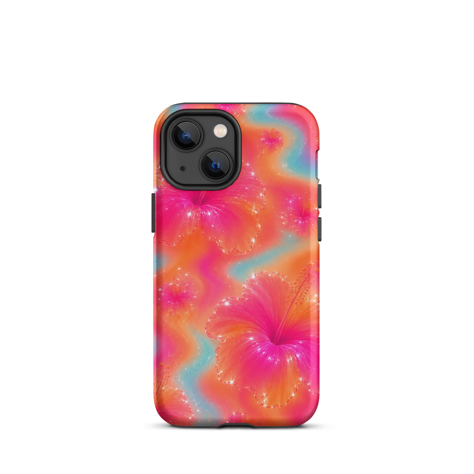 Close-up of iPhone case with precise cutouts and shockproof design